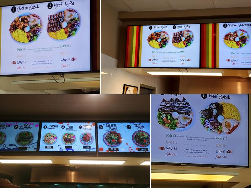 Sultans Mediterranean Grill Menu