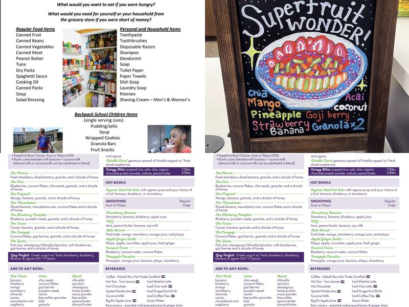 Superfruit Republic - Broadway Menu