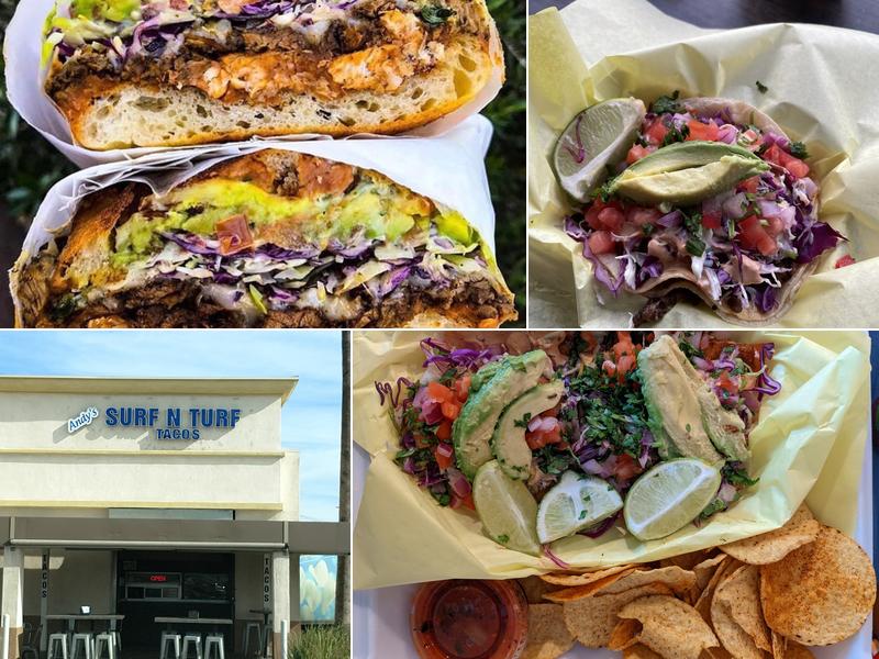 Andy's Surf N Turf Tacos