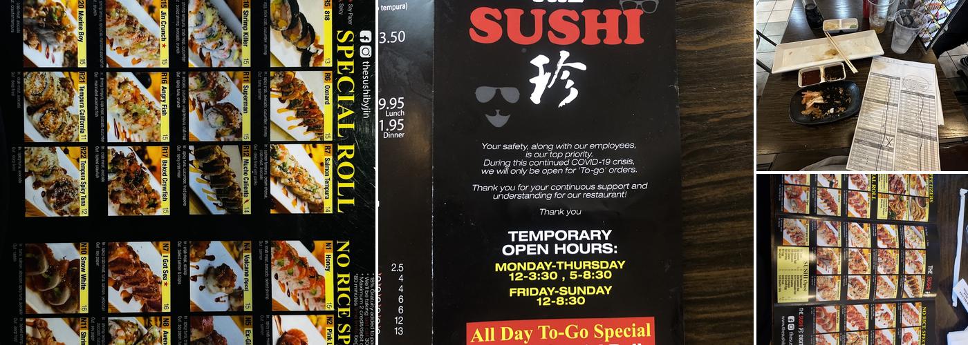 The Sushi by Jin Menu