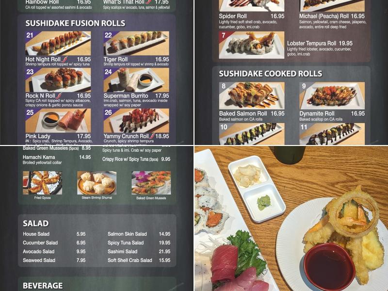 Sushi Dake Menu