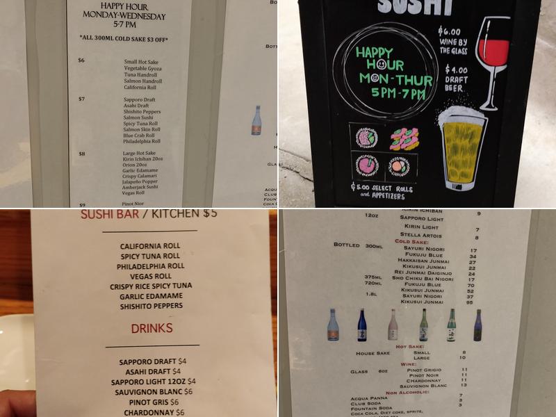 Studio Sushi Menu