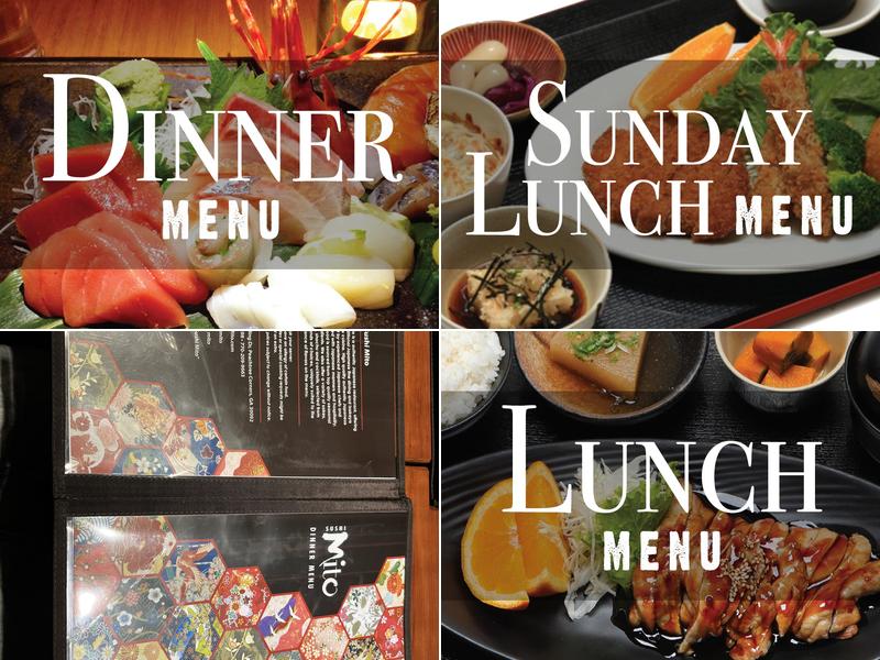 Sushi Mito Menu
