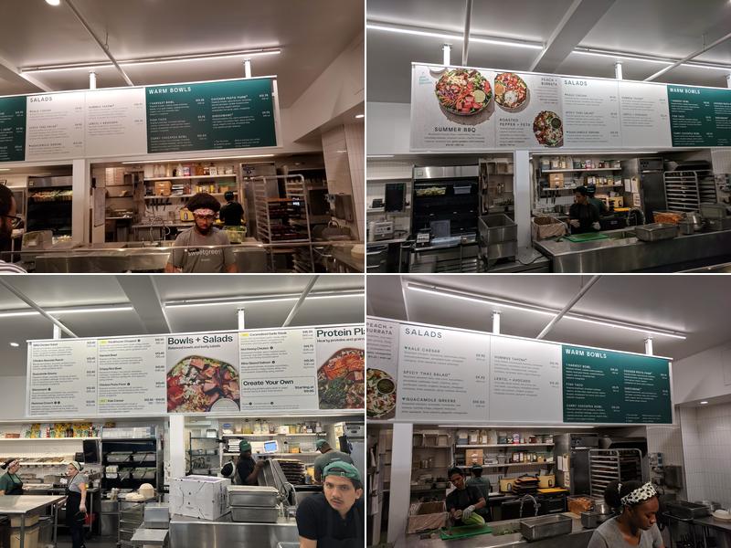 sweetgreen Menu