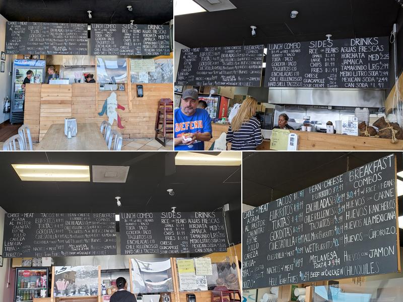 TACOS HELL YEAH Menu