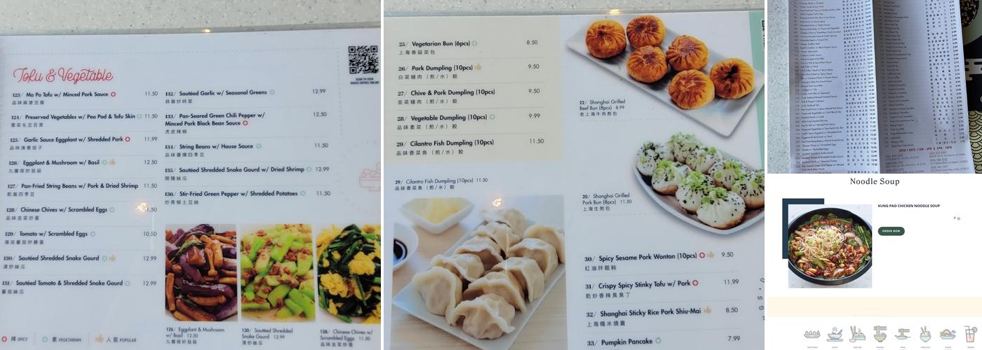 Tasty Noodle House - Irvine Menu