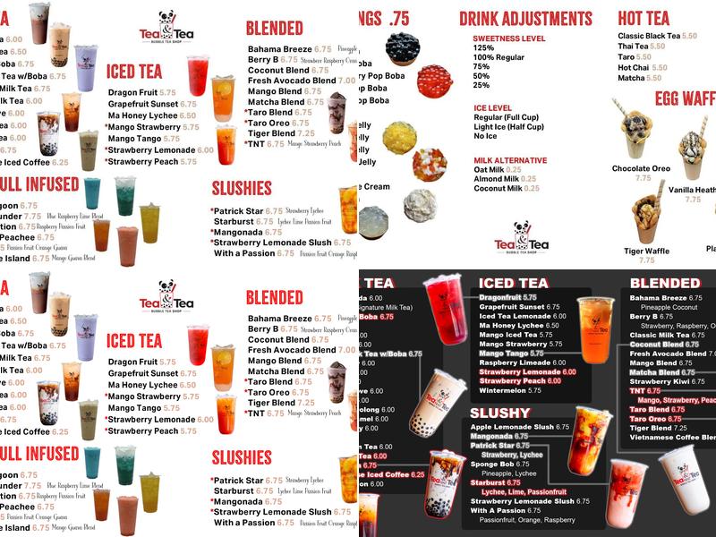 Tea & Tea (Yamhill St) Menu