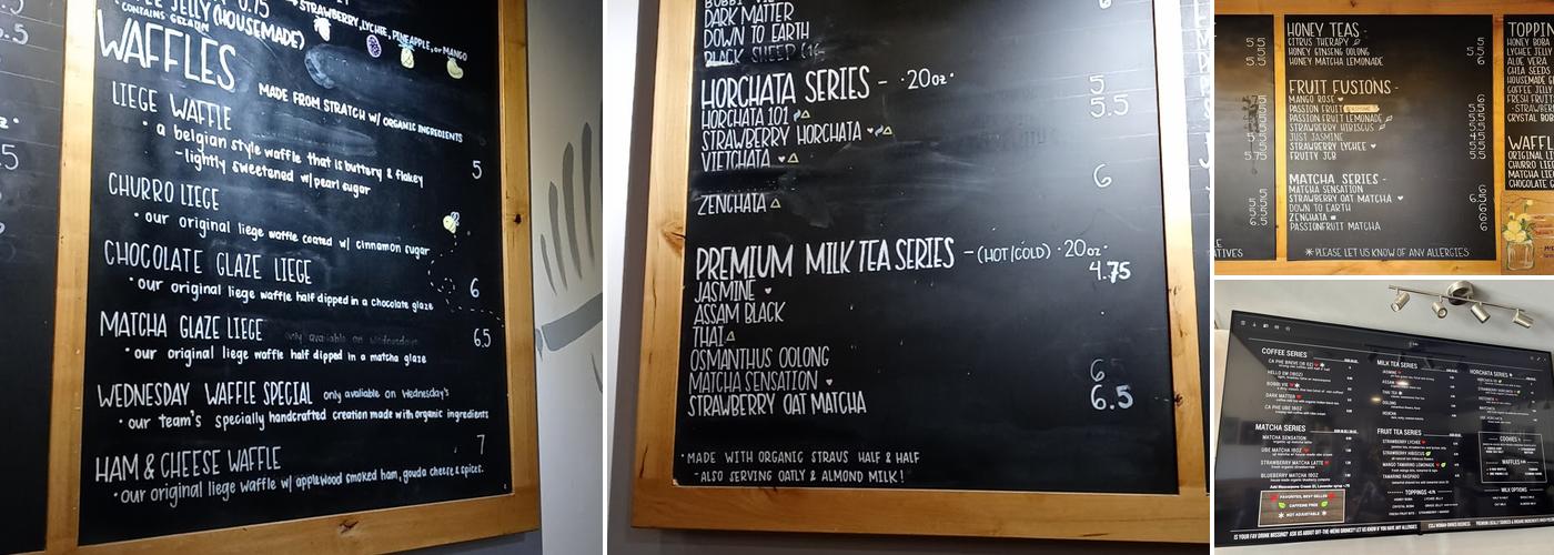 TeaLyfe Drinks Menu