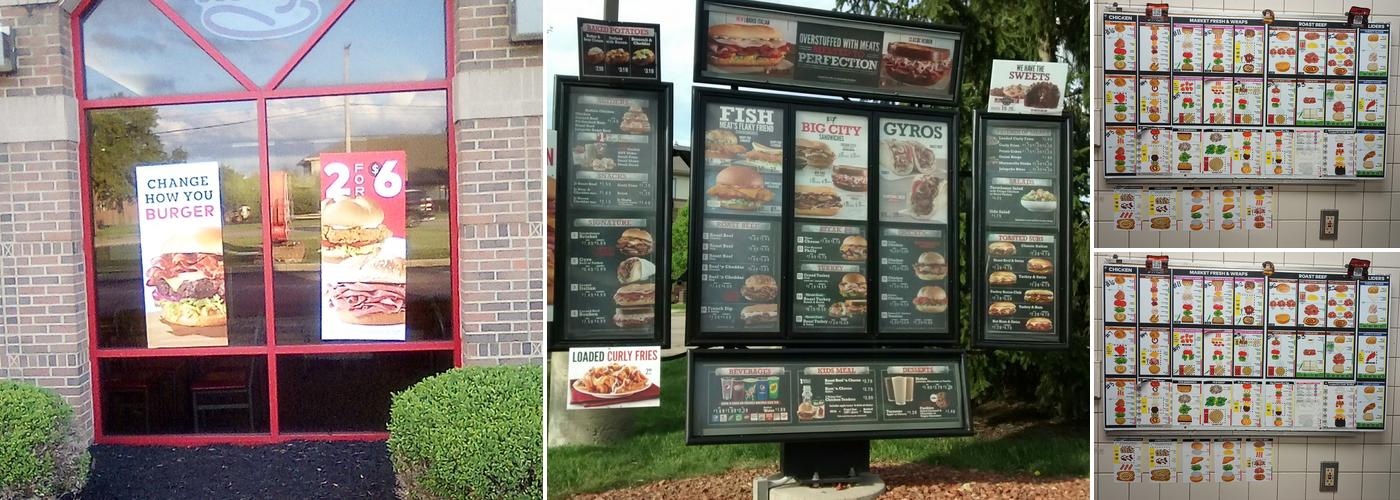Arby's Menu
