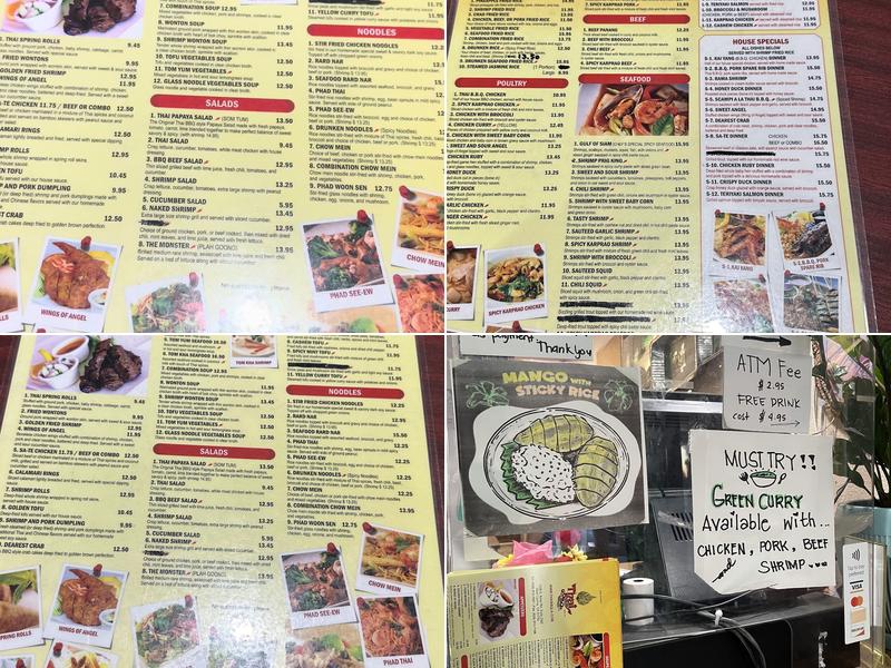 Thai Original BBQ & Restaurant Menu