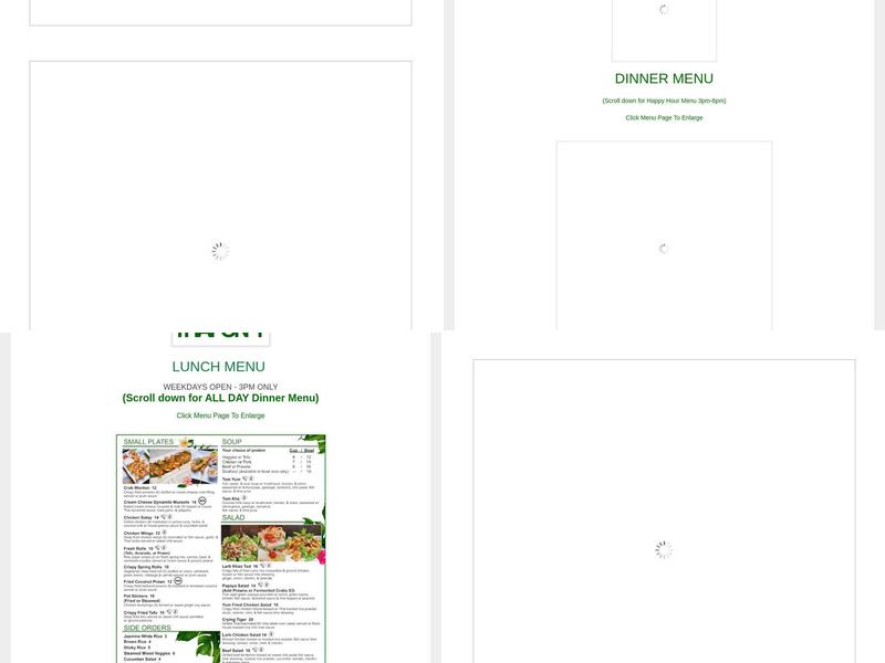 Thai On 1 - Belltown Menu