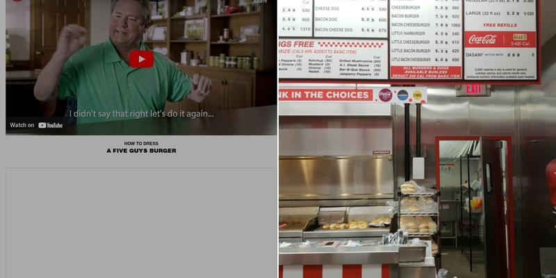 Five Guys Menu