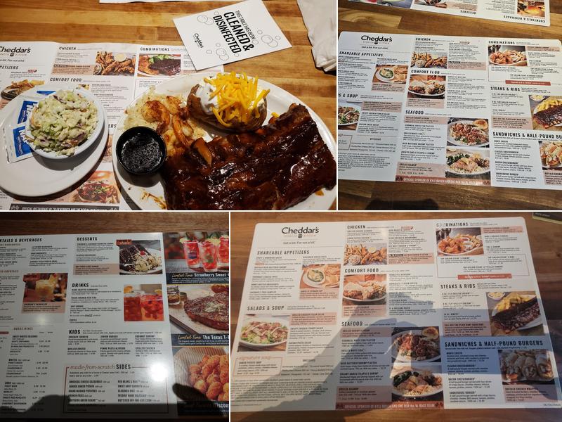 Cheddar's Scratch Kitchen Menu