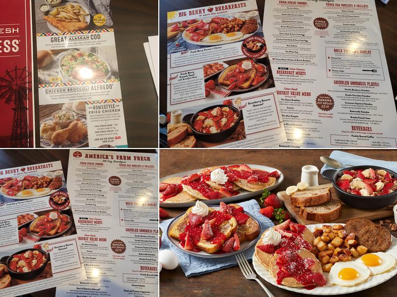 Bob Evans Menu
