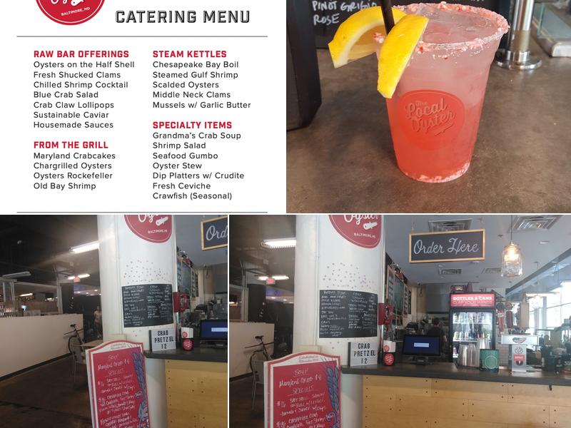 The Local Oyster Mount Vernon Menu