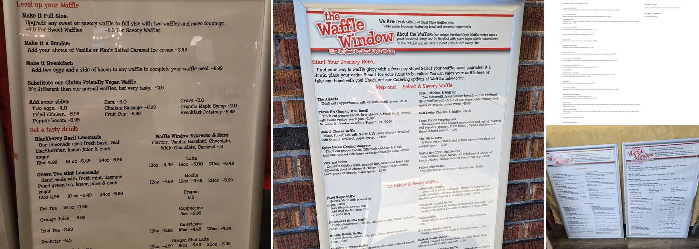The Waffle Window Menu
