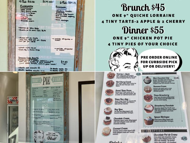 Tiny Pies® Menu