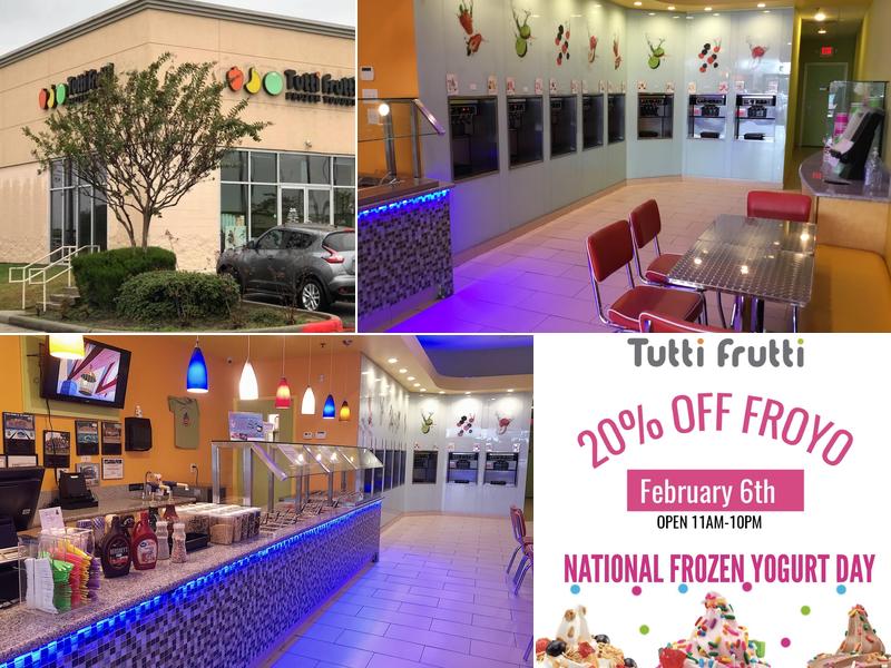 Tutti Frutti Frozen yogurt