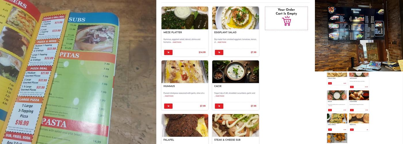 Urfa Tomato Kabob Menu