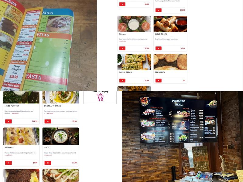 Urfa Tomato Kabob Menu