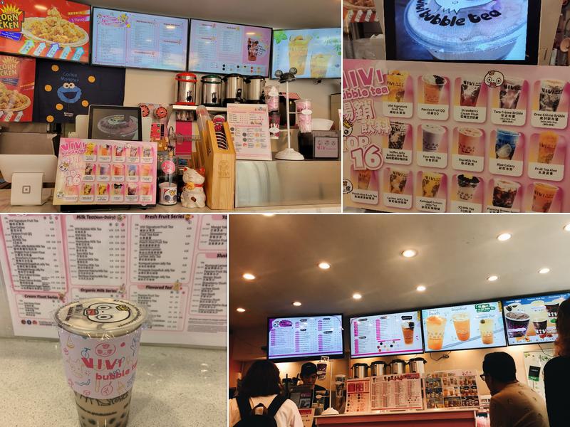 ViVi Bubble Tea Menu