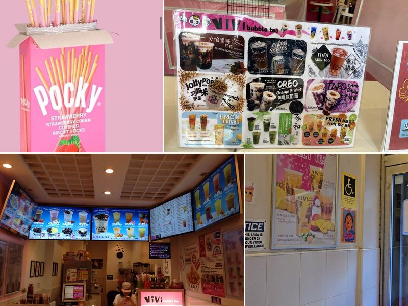 Vivi Bubble Tea Menu