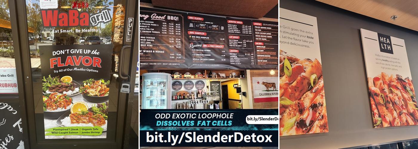 WaBa Grill Menu