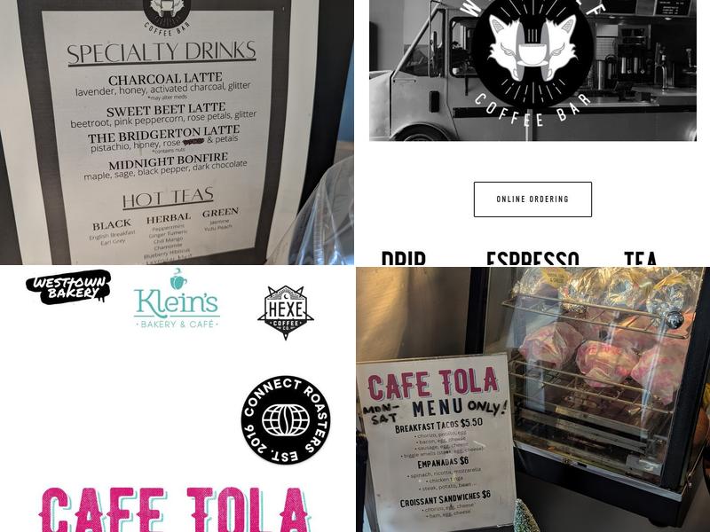 Werewolf Coffee Menu