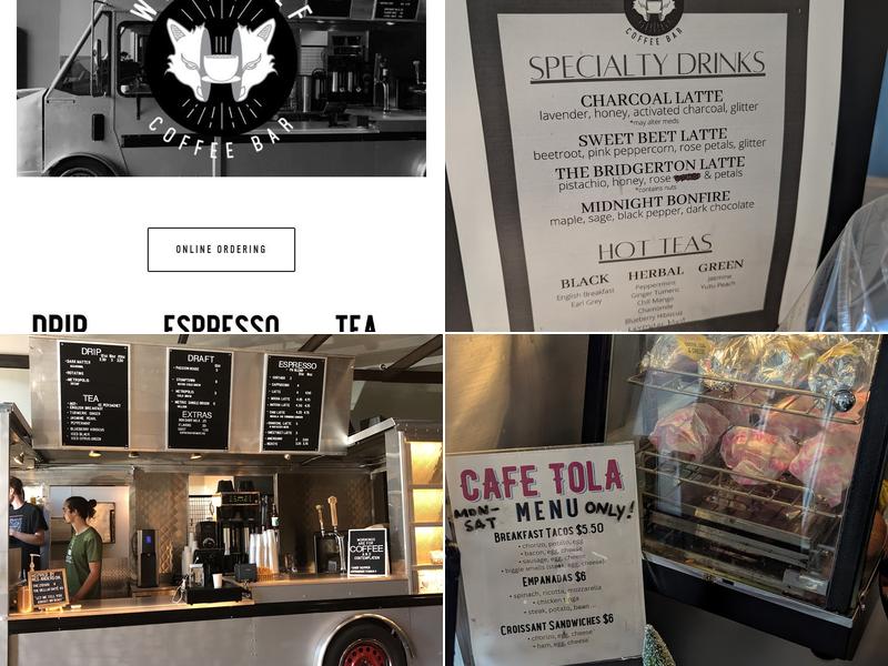 Werewolf Coffee Menu