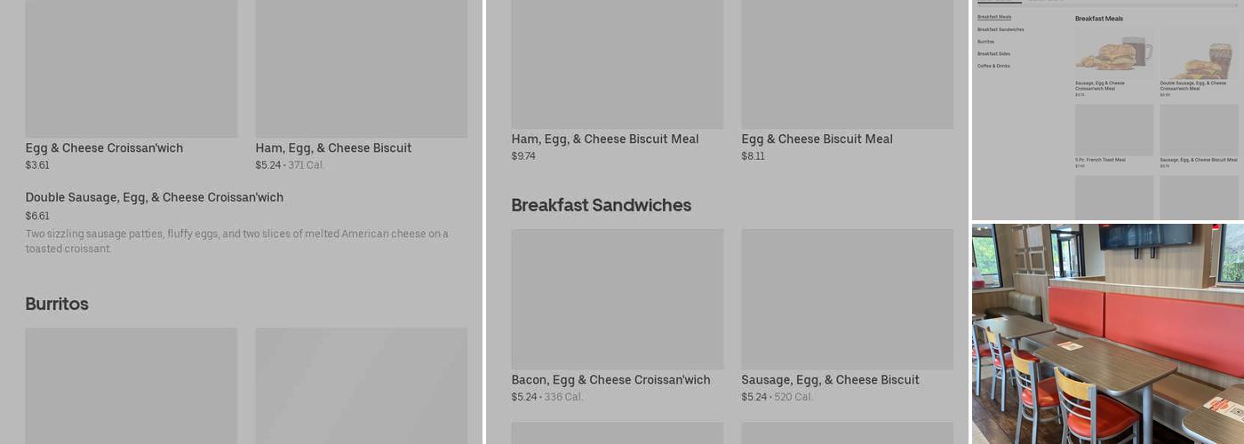Burger King Menu