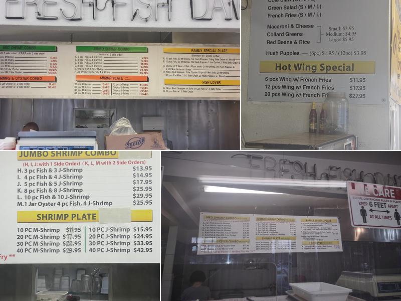 Whitehurst Menu