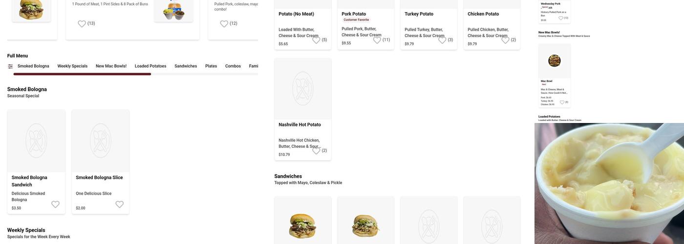 Whitt's Barbecue Menu