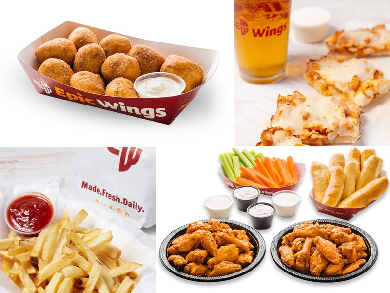 Epic Wings Menu