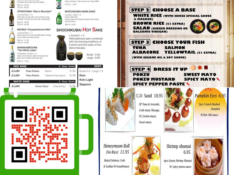 Yen Sushi & Sake Bar Menu