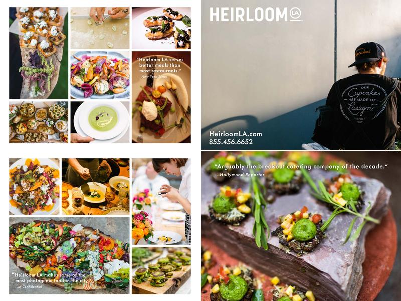Heirloom LA Menu