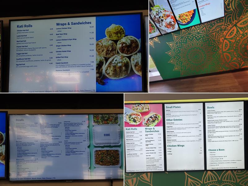 Ali Baba's Kitchen Menu