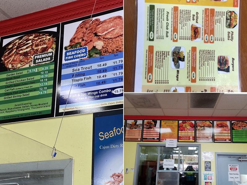 America's Best Wings Menu