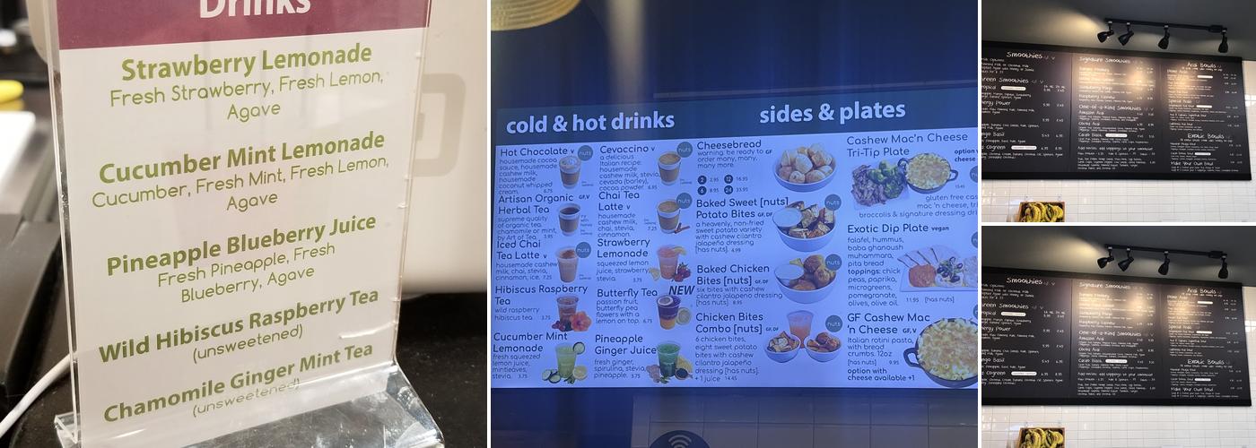 Aubergine Kitchen Menu