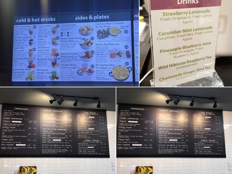 Aubergine Kitchen Menu