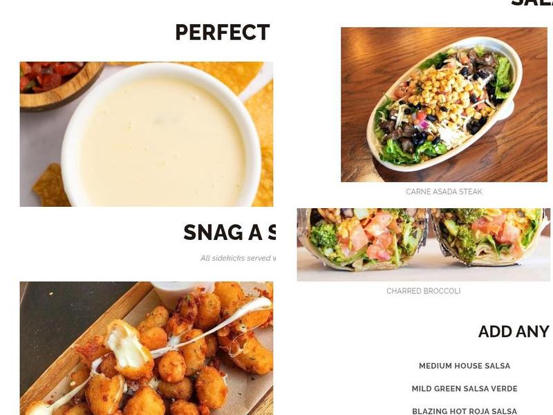 Austin's Burritos Menu