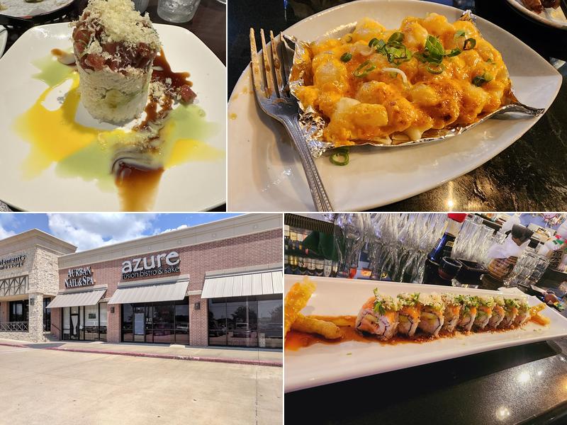 Azure Fusion Bistro & Saké 3975 Texas 6 Frontage Rd #300, College Station