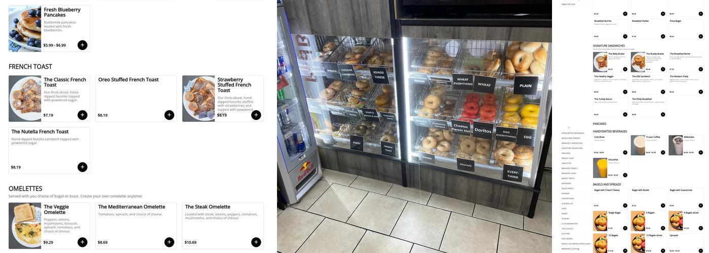 Bagel House Menu