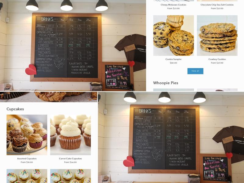 b+b bakery Menu