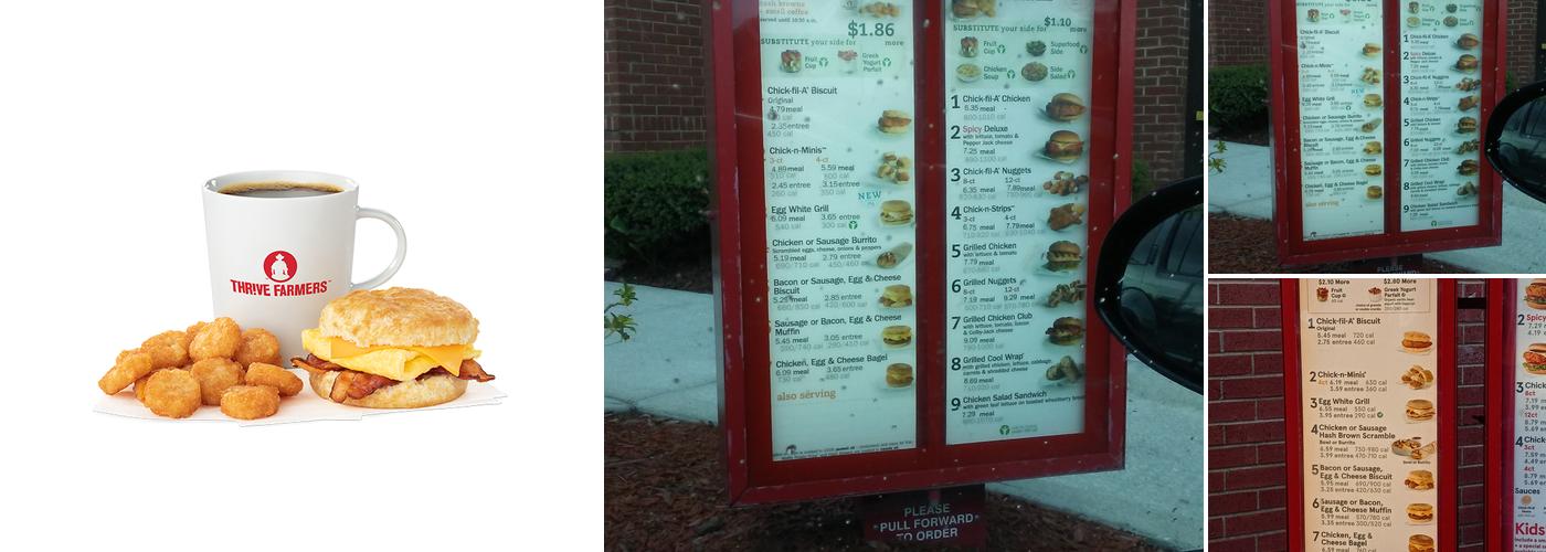 Chick-fil-A Menu