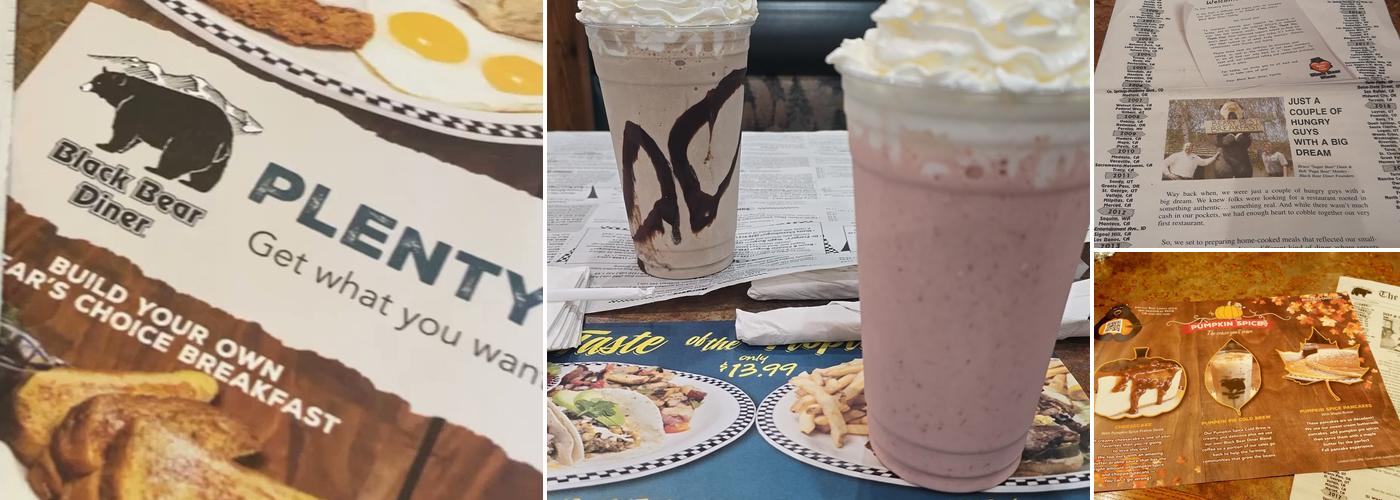 Black Bear Diner Menu