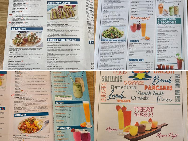 Broken Yolk Cafe Menu