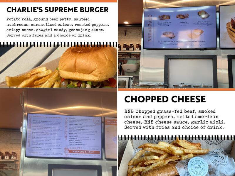 Butcher N' Barbeque Menu