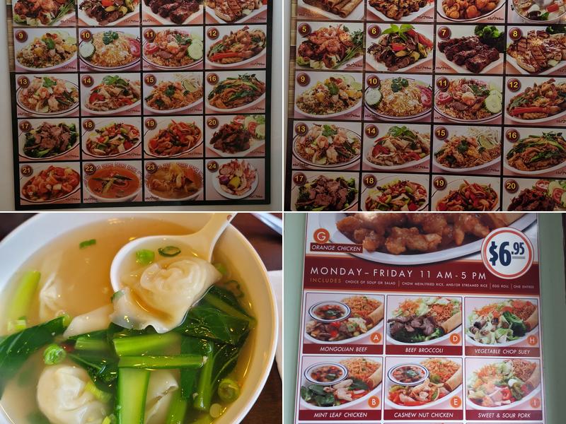 Cha Chaa Thai Chinese Restaurant Menu