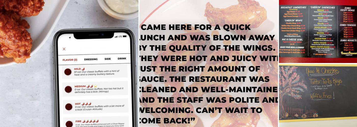 Cheek's Chicken & Waffles Menu