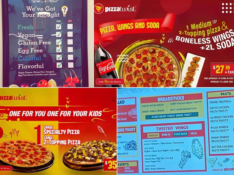 Chicago's Pizza With A Twist Menu